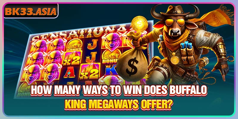 How many ways to win does Buffalo King Megaways offer?